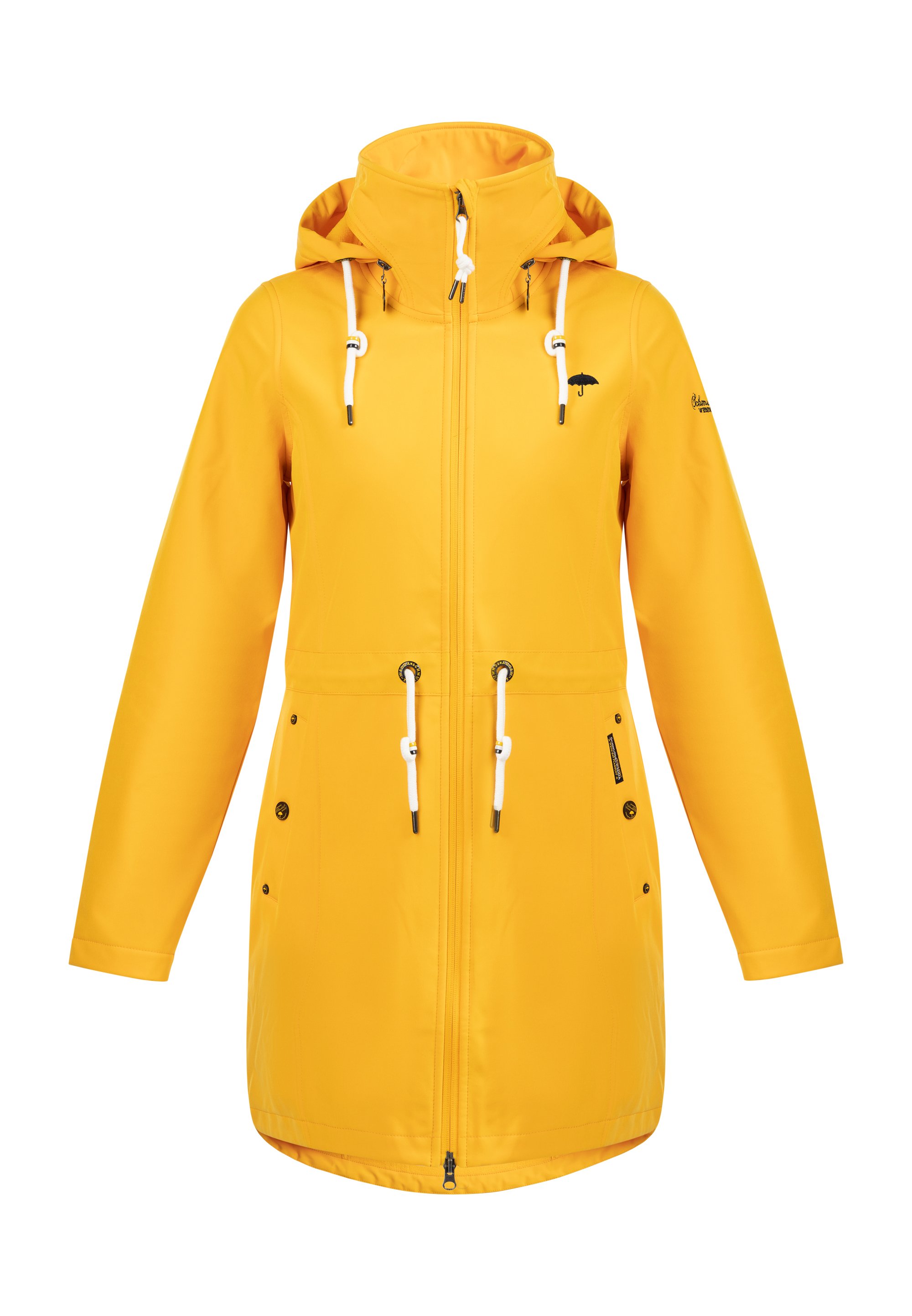 Schmuddelwedda softshellmantel gelb Clearance